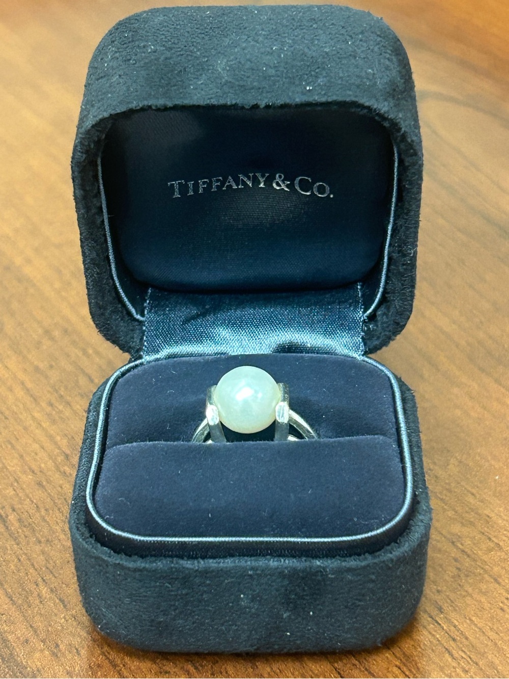 Tiffany & Co. Hardwear Pearl Sterling Silver Ring